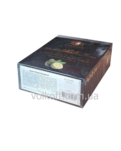 Чай листовий Chelton The Noble House Bergamot Челтон Благородний Будинок Пекоє з Бергамотом 200гр