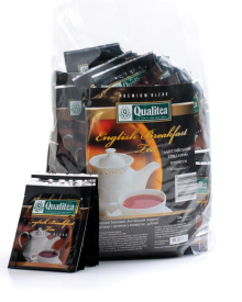 Чай пакетований Qualitea English Breakfast Кволіті Англійський Сніданок 100пак по 2гр з/ярл в конвертах
