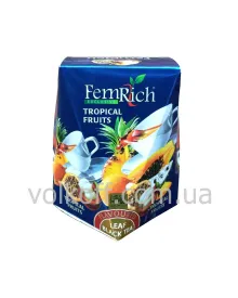 Чай листовий чорний Femrich Tropical Fruits Фемріч Тропічні Фрукти 100гр