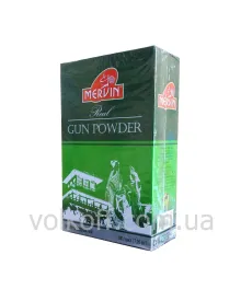 Чай листовий зелений Mervin Gun Powder Мервін Ган Паудер 200гр