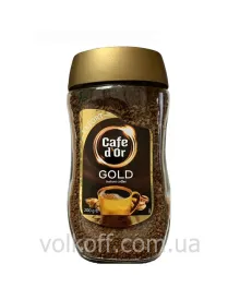 Кава розчинна Café d'or Gold Кафе Дор Голд 200гр