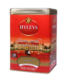 Чай листовий Hyleys Passion Fruit Хейліс Плід пристрасті 400гр жерстяна банка