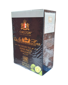 Чай листовий Chelton The Noble House Bergamot Челтон Благородний Будинок Пекоє з Бергамотом 100гр