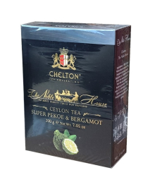 Чай листовий Chelton The Noble House Bergamot Челтон Благородний Будинок Пекоє з Бергамотом 200гр