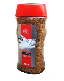 Кава розчинна Swisso Kaffee Свіссо Каффі 200гр