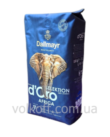 Кава в зернах Dallmayr Crema d'Oro Africa Selektion Даллмаєр Крема д`Оро Африка Селекшн 1кг