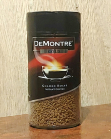 Кава розчинна DeMontre Gold ДеМонтре Голд 200гр