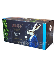 Чай пакетований Graff Fashion Fruit Графф Модний Фрукт Зелений 20пак по 1,5гр з ярл в конверті