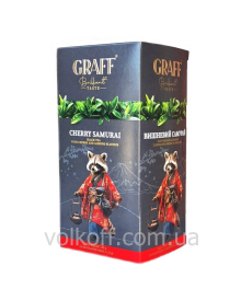 Чай пакетований Graff Cherry Samurai Графф Вишневий Самурай Чорний 20пак по 1,5гр з ярл в конверті