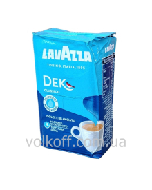 Кава мелена Lavazza Dek Classico Лавацца Без Кофеїну 250гр