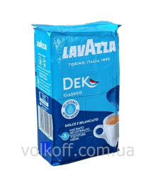 Кава мелена Lavazza Dek Classico Лавацца Без Кофеїну 250гр
