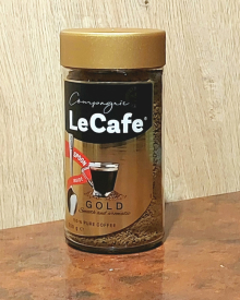 Кава розчинна Le Cafe Gold Ле Кафе Голд 200гр скло