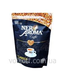 Кава розчинна Nero Aroma Classico Неро Арома Класіко 500гр Пакет