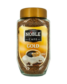 Кава розчинна Noble Gold Нобль Голд 200гр скло