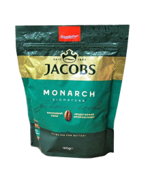 Кава розчинна Jacobs Monarch Якобс Монарх 120гр Пакет