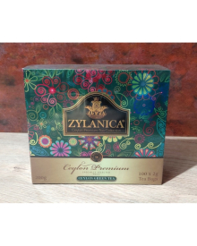 Чай пакетований Zylanica Ceylon Green Tea Зиланіка Зелений 100пак по 2гр з/ярл