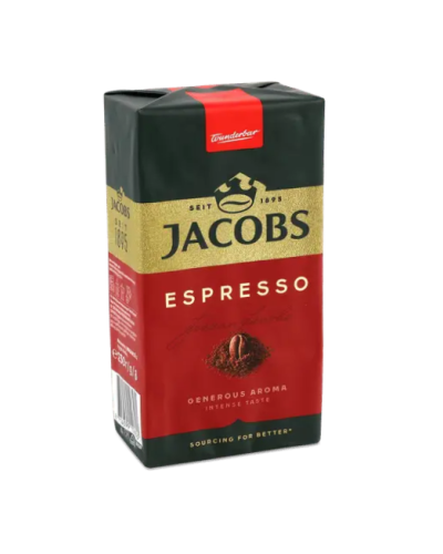 Кава мелена Jacobs Espresso Якобс Еспресо 230гр