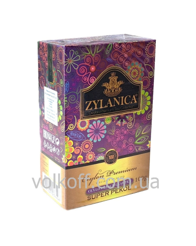 Чай листовий Zylanica Super Pekoe Зиланіка Супер Пекоє 100гр